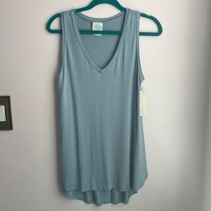Lizard Thicket Light Blue Tank Top.